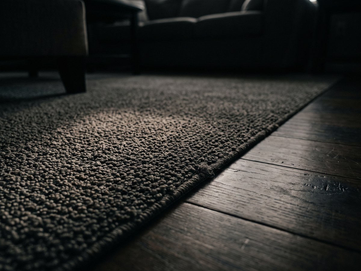 Œufs et larves de puces logés dans un textile